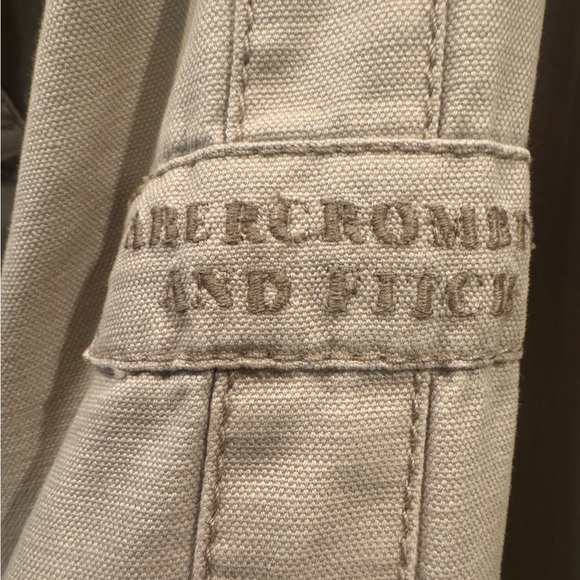 Abercrombie & Fitch Women's Beige Utility Jacket - Picture 6 of 15